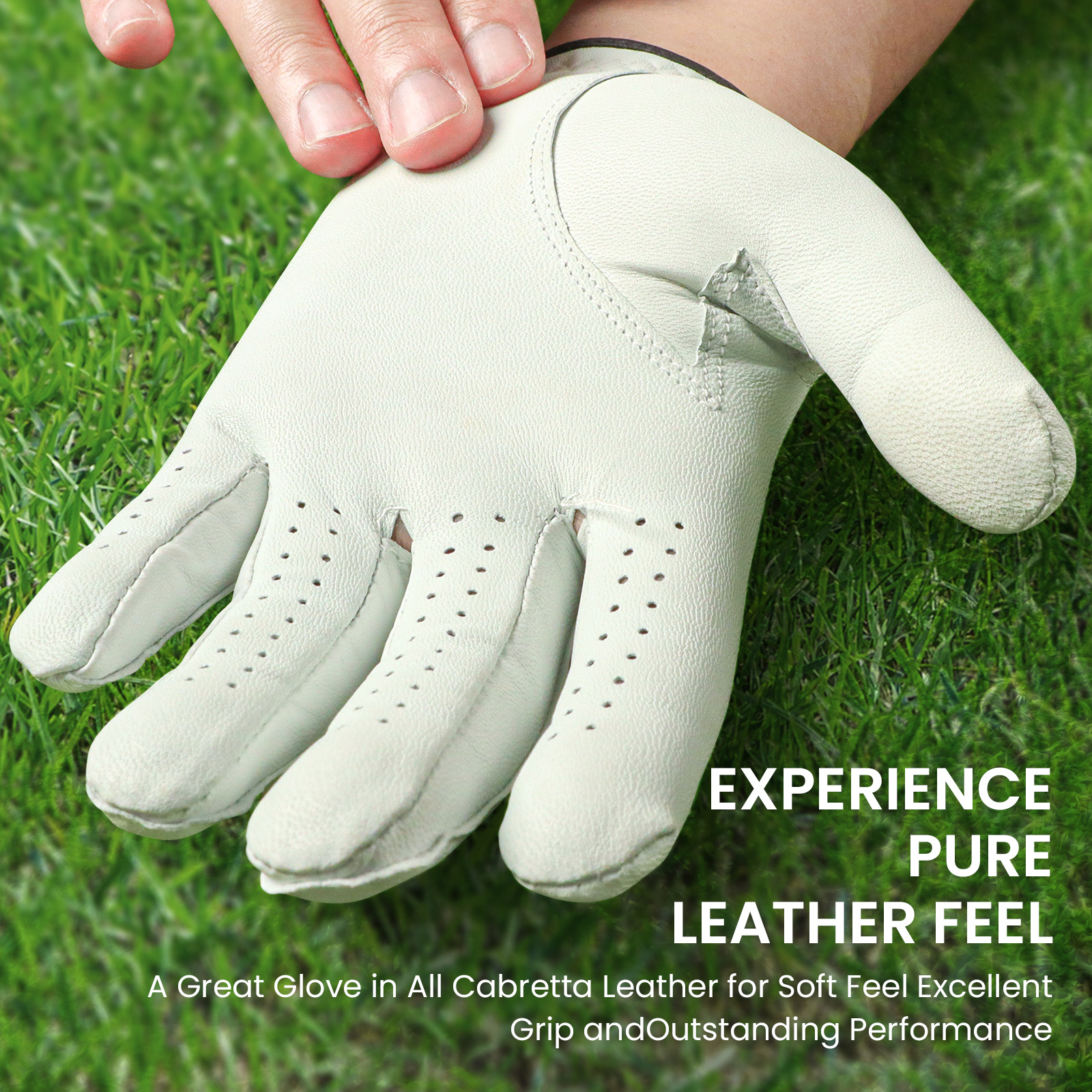 Men’s Golf Gloves Left Hand Ri - Golf Glove Cadet reseña y precio