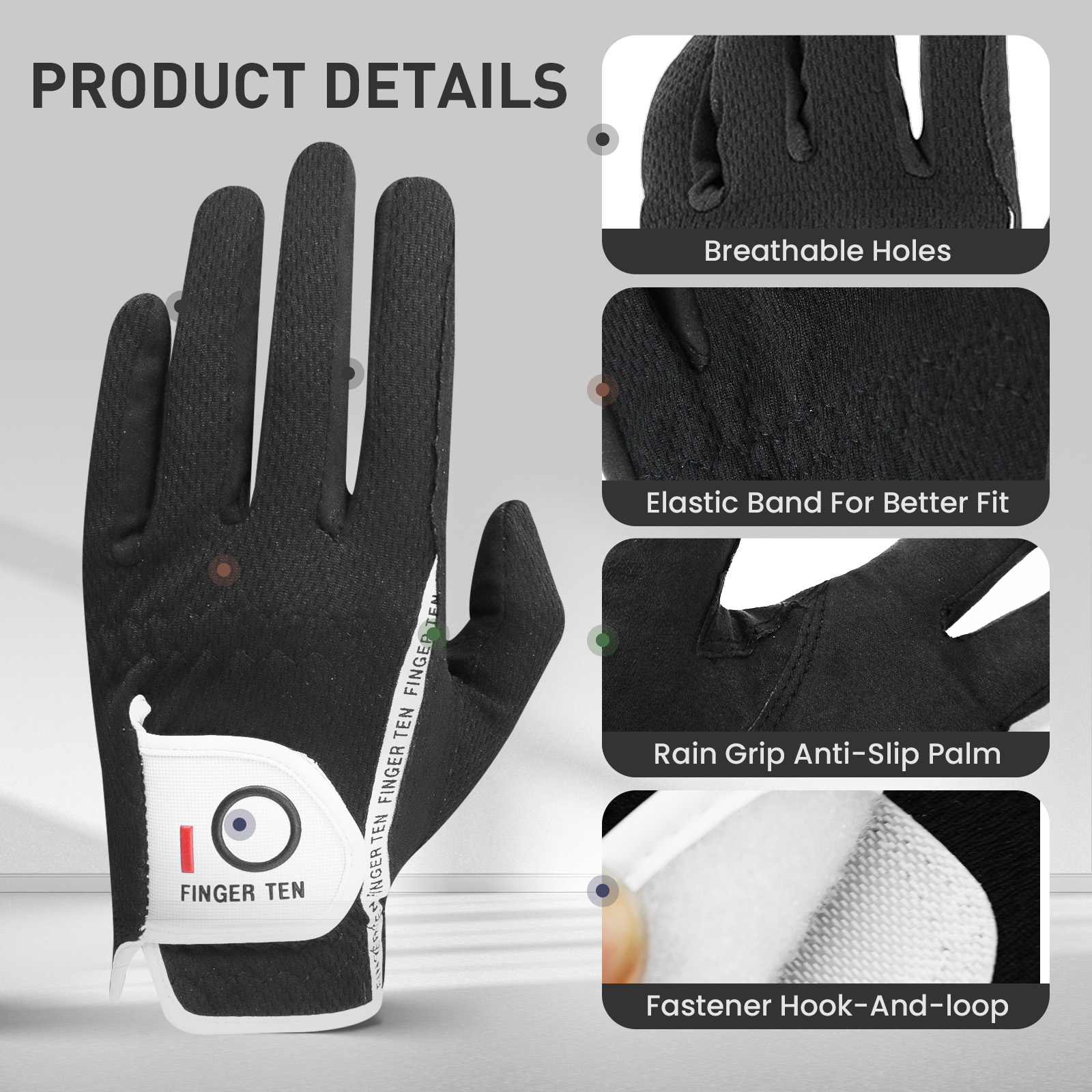 3 Pack Breathable Great Grip G - Golf Glove Cadet reseña y precio