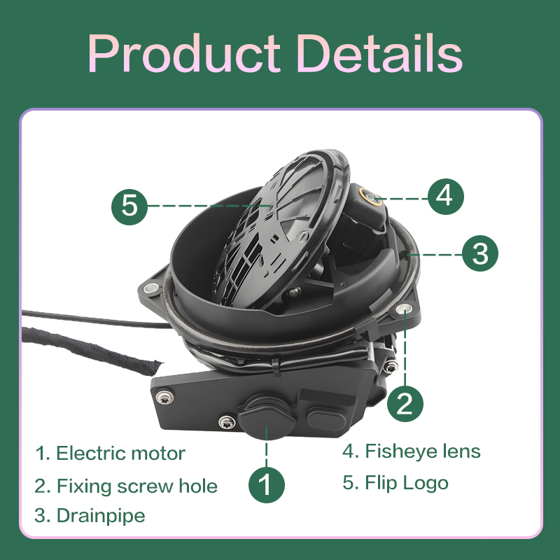 170° AHD 1080P Flip Emblem Rea - Golf Equipment Used reseña y precio