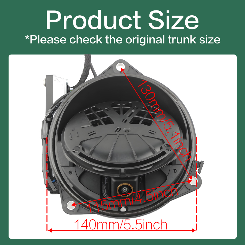 170° AHD 1080P Flip Emblem Rea - Golf Equipment Used reseña y precio