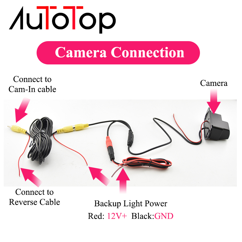 AUTOTOP Car Reverse Camera For - Golf Equipment Used reseña y precio