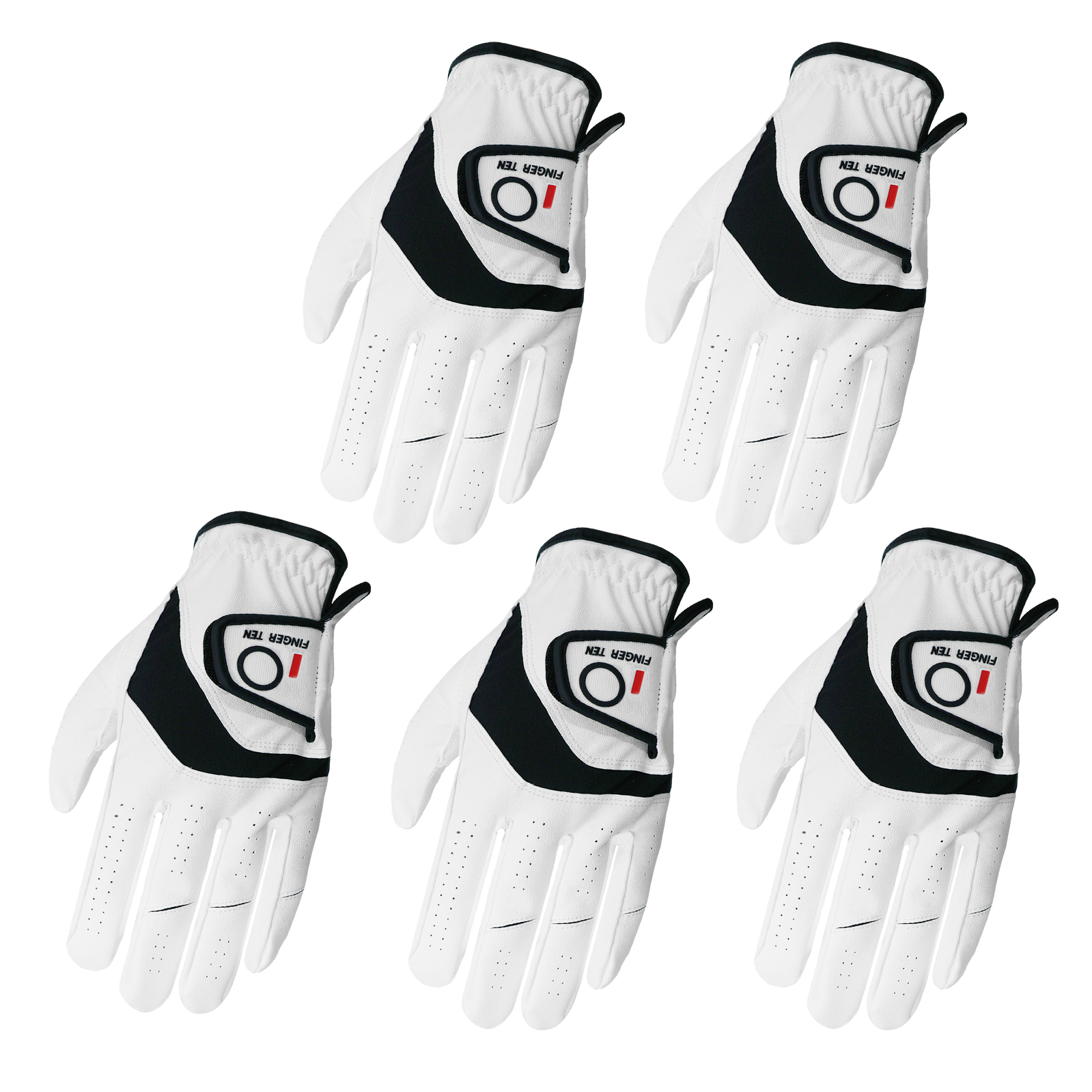 5 Pcs Golf Gloves Men Leather  - Golf Glove Cadet reseña y precio