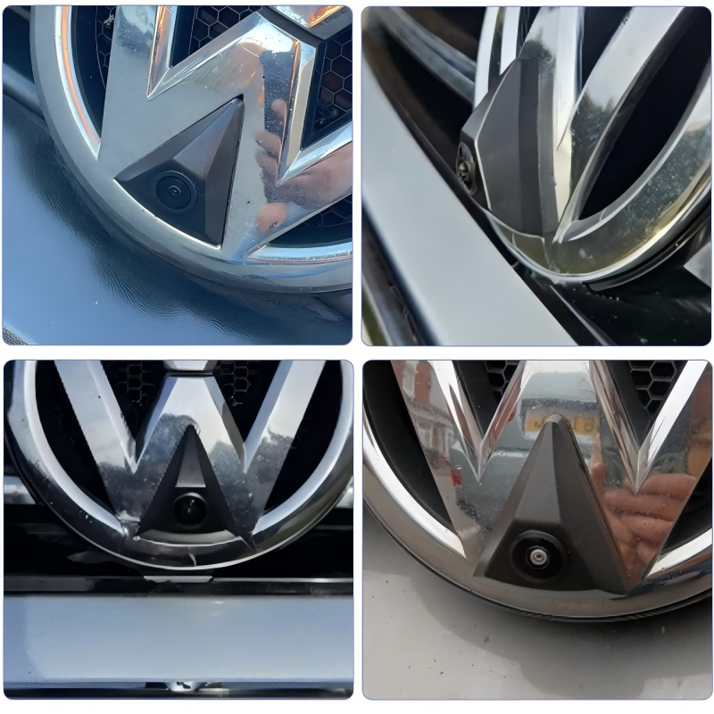 VW emblem front facing camera  - Golf Equipment Used reseña y precio