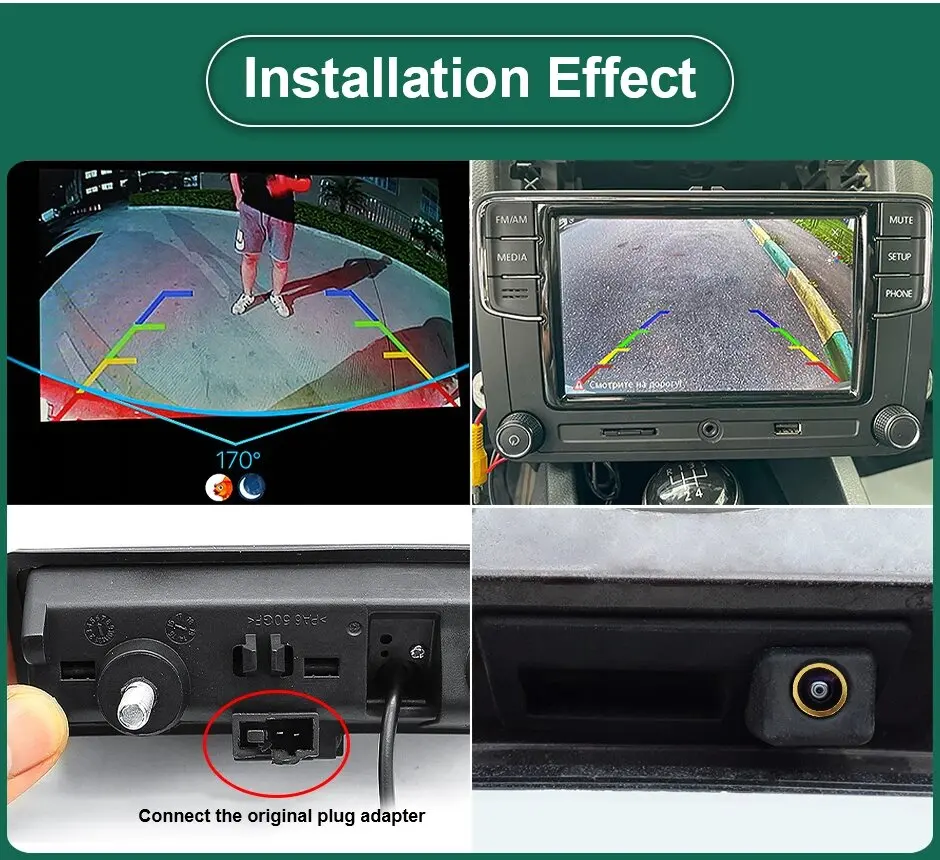 170 HD Car Rear View Camera fo - Golf Equipment Used reseña y precio