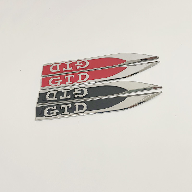 1Pair 3D Metal Car Fender Badg - Golf Equipment Used reseña y precio