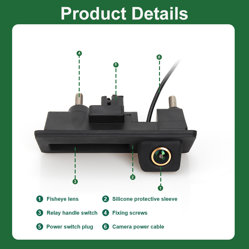 AHD 1080P 170° Car Rear View T - Golf Equipment Used reseña y precio